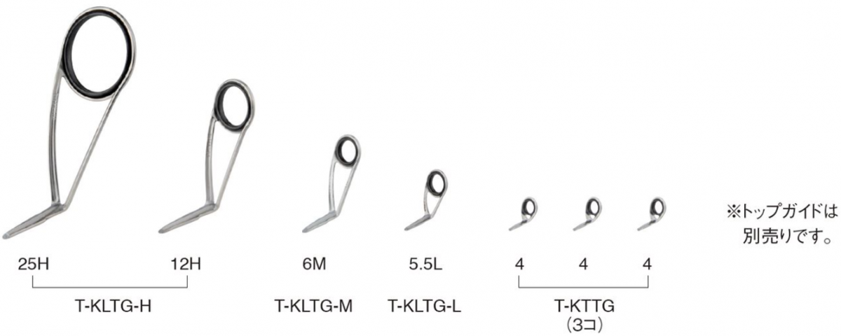 チタントルザイトタイラバガイドセットT2-LRVTG1212,ソルトルアー,富士