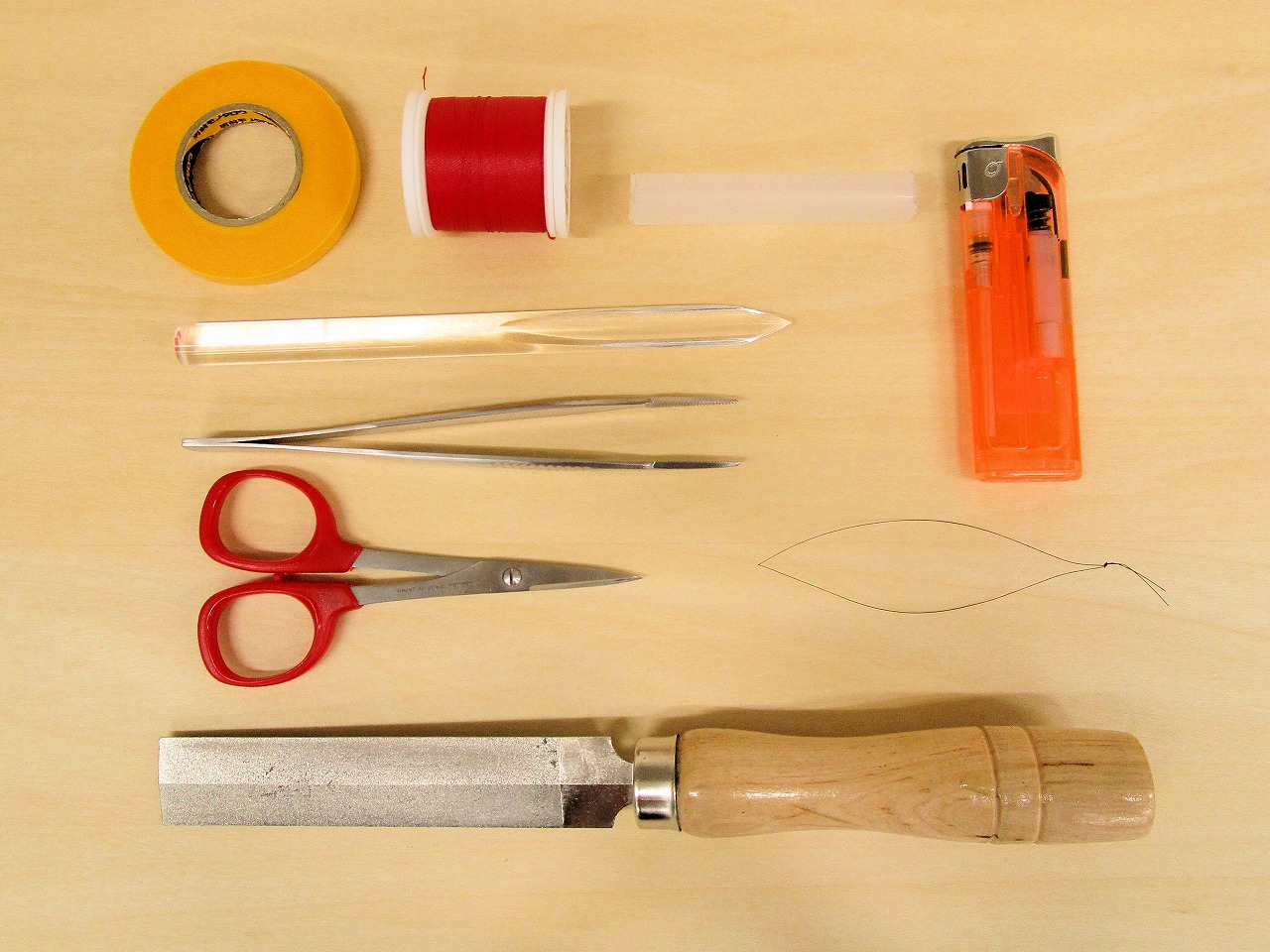 竿作り 修理の方法 スレッドの巻き方 釣具のイシグロ ロッドビルディングパーツ専門通販サイト